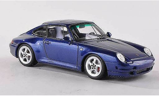 Porsche 911 4S 1/43 Spark Carrera blue 1995 diecast model cars