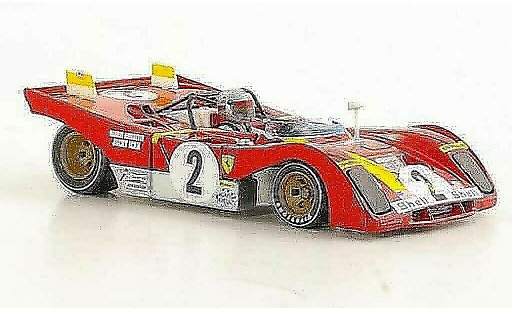 Ferrari 312 PB 1/43 Brumm No.2 J.Ickx / M.Andretti 6h Daytona 1972 diecast model cars