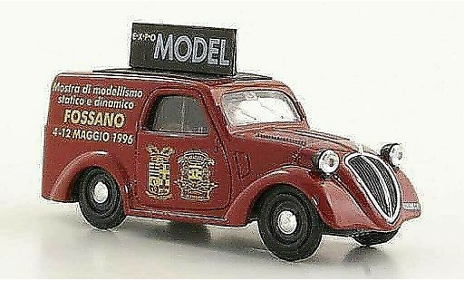 Fiat 500 B 1/43 Brumm Furgoncino Expo Fossano 1946 diecast model cars