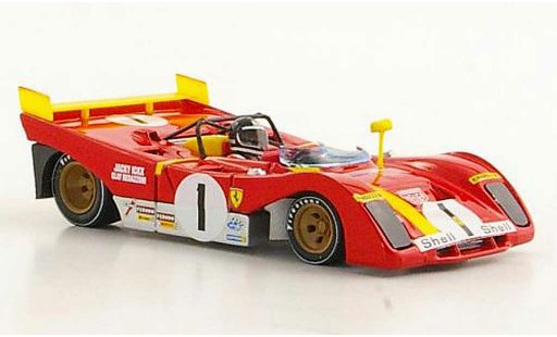 Ferrari 312 PB 1/43 Brumm No.1 J.Ickx / C.Regazzoni 1000Km Monza 1972 diecast model cars