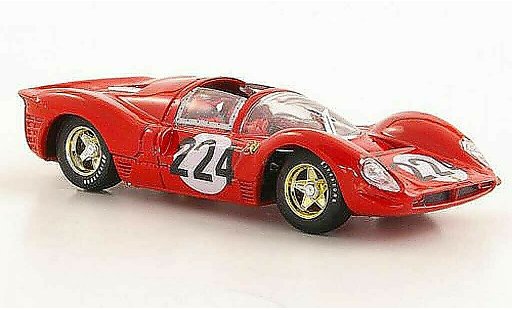 Ferrari 330 P4 1/43 Brumm No.224 Vaccarella / Scarfiotti Targa Florio 1967 diecast model cars