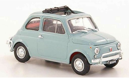 Fiat 500 L 1/43 Brumm greyblue 1968 diecast model cars