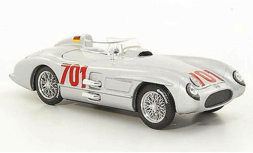 Mercedes 300 Base 1/43 Brumm No.701 K.Kling Mille Migpurple 1955 diecast model cars