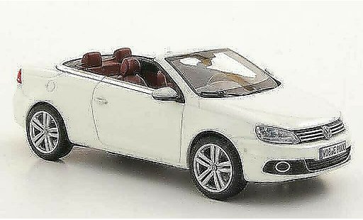 Volkswagen Eos Base 1/43 Kyosho white 2011 diecast model cars