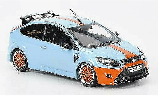Ford Focus RS Le Mans 1/43 Minichamps Edition blue (GT 40 Design 1968) Sondermodell MCW 2010 diecast model cars