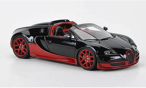 Bugatti Veyron Vitesse 1/43 Look Smart Grand Sport 16.4 black/red Autosalon Genf 2012 diecast model cars