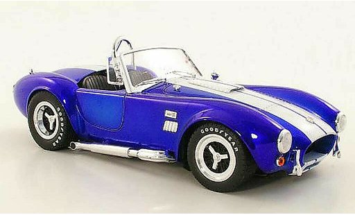 AC Cobra shelby 427 1/18 Shelby Collectibles S/C blue/white diecast model cars
