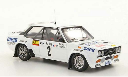 Fiat 131 Abarth 1/43 Trofeu No.2 J.C.Andruet / Biche Rally Monte Carlo 1978 diecast model cars