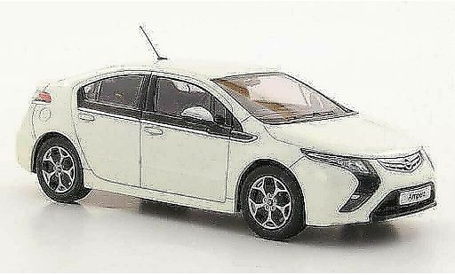 Opel Ampera Base 1/43 MotorArt white 2011 diecast model cars