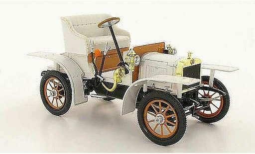 Laurin Klement Voiturette Base 1/18 Abrex Laurin-Klement grey-white 1905 diecast model cars