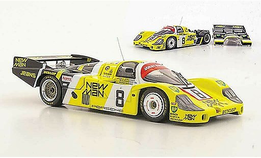 Porsche 956 1984 1/43 HPI LH No.8 New Man J.L.Schlesser / S.Johansson / M.de Narvaez 24h Le Mans diecast model cars