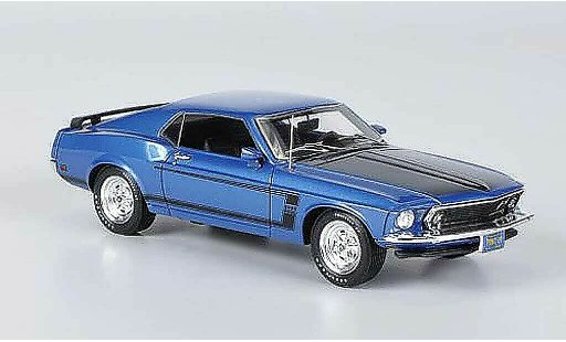 Ford Mustang Boss 302 1/43 Highway 61 blue diecast model cars