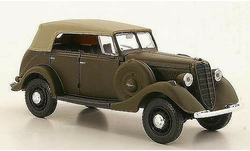 Gaz 61-40 Ferm&Atilde;&copy; 1/43 Nash Avtoprom mattbrown closedes hood diecast model cars