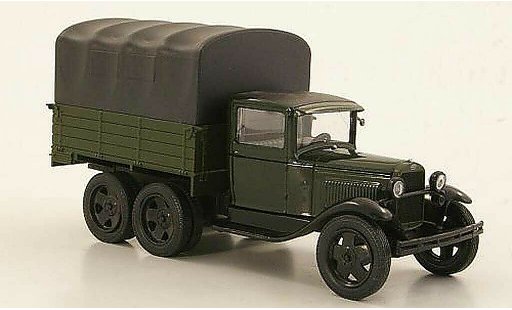 Gaz AAA Base 1/43 Nash Avtoprom green/black avec blacker Plane diecast model cars