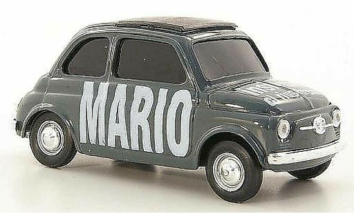 Fiat 500 Classique 1/43 Brumm 'Mario - insieme ci riusciremo'' diecast model cars