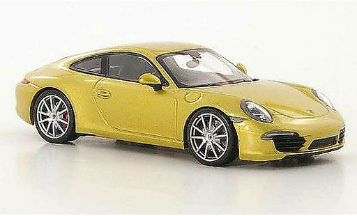 Porsche 911 S 1/43 Minichamps Carrera gold 2011 diecast model cars