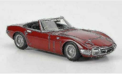 Toyota 2000 GT Roadster 1/43 HPI red RHD diecast model cars