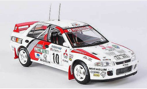 Mitsubishi Lancer Evolution II 1/43 HPI No.10 K.Eriksson / S.Parmander Rally Sweden 1995 diecast model cars