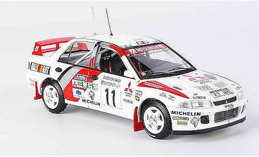 Mitsubishi Lancer Evolution II 1/43 HPI No.11 T.Makinen / S.Harjanne Rally Sweden 1995 diecast model cars