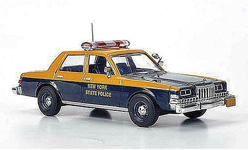 Dodge Diplomat police 1/43 First Response New York State 1985 diecast model cars