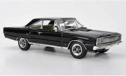 Dodge Coronet 1967 1/18 Highway 61 R/T black diecast model cars