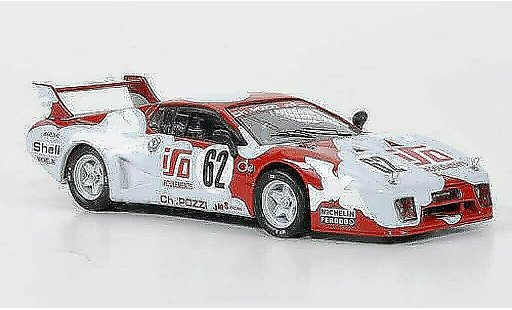 Ferrari 512 BB LM 1/43 Best No.62 JMS Racing Andruet / Dini 24h Le Mans 1979 diecast model cars