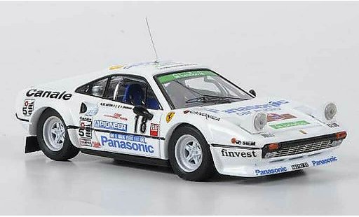 Ferrari 308 GTB 1/43 Best Gr.4 No.18 A.Tognana / M.de Antoni Rally Elba 1982 diecast model cars