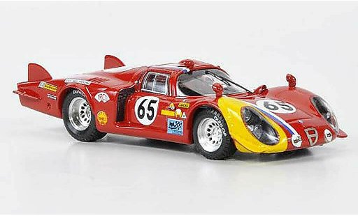 Alfa Romeo 33.2 prototipo 1/43 Best 1968 LM No.65 Troesch / Wendt 24h Le Mans diecast model cars