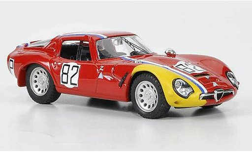 Alfa Romeo Giulia TZ2 1/43 Best No.82 Trosch / Pilette Nurburgring 1967 diecast model cars
