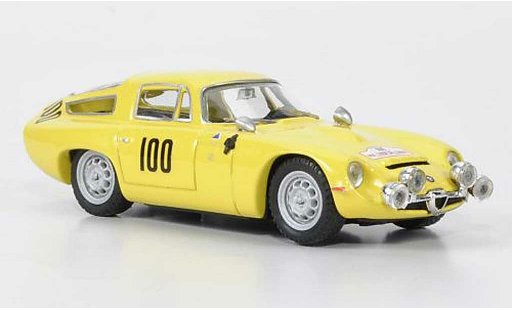Alfa Romeo Giulia TZ1 1/43 Best No.100 Masoero / Maurin Tour de Corse 1963 diecast model cars