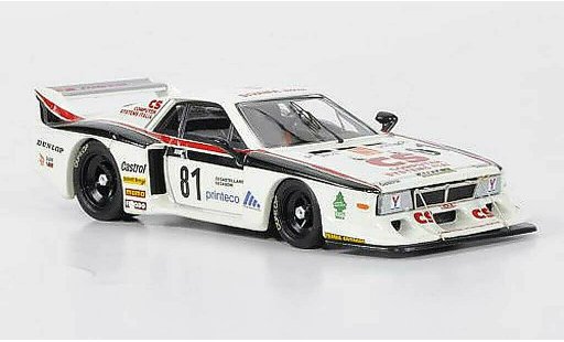 Lancia Beta Monte Carlo 1/43 Best Turbo No.81 Vesuvio Racing Casoni / Castellano Monza 1982 diecast model cars