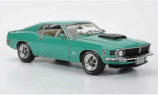 Ford Mustang Boss 429 1/18 Highway 61 green/black diecast model cars