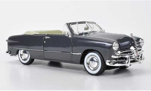Ford 1949 Cabriolet 1/18 Maisto Convertible open grey diecast model cars