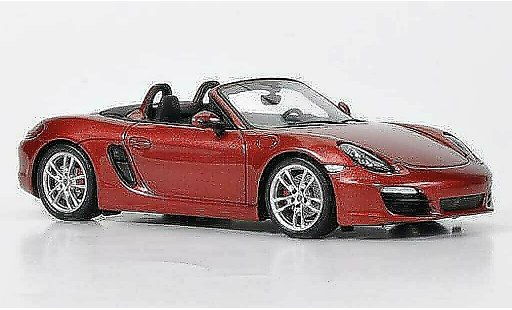 Porsche 718 S 1/43 Spark red 2011 diecast model cars