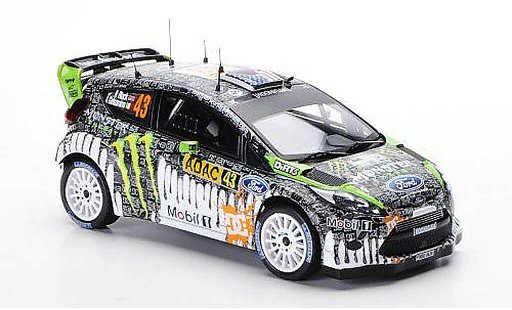 Ford Fiesta WRC 1/43 IXO No.43 K.Block / A.Gelsomino Rally Germany 2011 diecast model cars