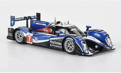 Peugeot 908 2011 1/43 Spark No.7 Playstation S.Bourdais/A.Davidson ILMC Zhuhai diecast model cars