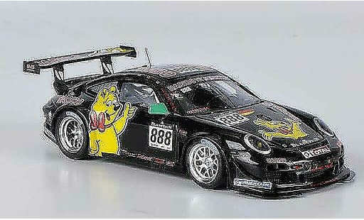 Porsche 911 GT3 1/43 Spark R 2011 No.888 Team Manthey R.Westbrook / C.Menzel / M.Stursberg / H.G.Riegel 24h Spa diecast model cars