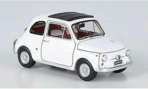 Fiat 595 Abarth 1/43 Spark SS white 1966 diecast model cars