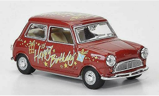 Austin Mini cooper 1/43 Oxford Happy Birthday 1966 diecast model cars