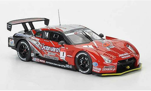 Nissan Skyline R35 1/43 Ebbro Nismo GT-R Super GT 500 No.1 Xanavi Nismo Festival 2008 diecast model cars