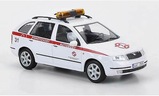 Skoda Fabia Base 1/43 Abrex Pohotovost Autobusy (31) diecast model cars