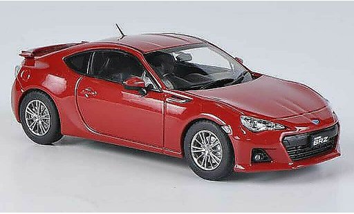 Subaru BRZ Base 1/43 Ebbro red RHD 2012 diecast model cars