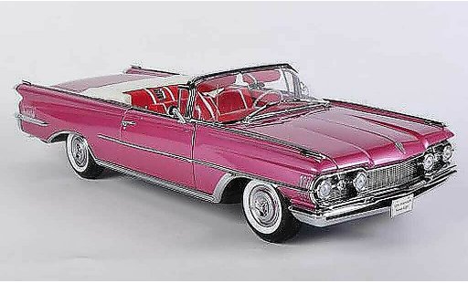 Oldsmobile 98 Convertible 1/18 Sun Star pink 1959 diecast model cars