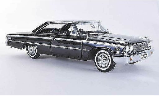 Ford Galaxy 500 XL 1/18 Sun Star black 1963 diecast model cars