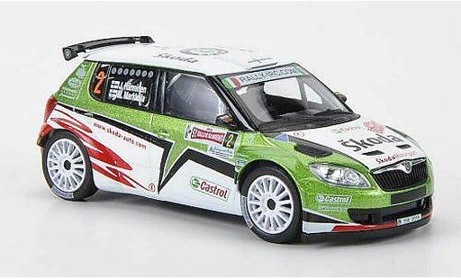 Skoda Fabia S2000 1/43 Abrex No.2 Rally Monte-Carlo 2011 diecast model cars