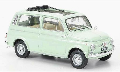 Fiat 500 Giardiniera 1/43 Brumm Giardinieragreen 1960 diecast model cars
