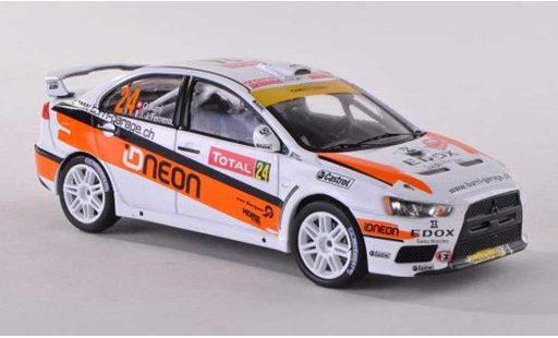 Mitsubishi Lancer Evolution X 1/43 IXO No.24 Edox Rally Monte Carlo 2012 O.Burri/J.Ferrero diecast model cars
