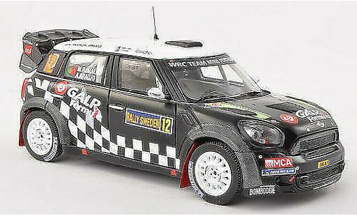 Mini Cooper WRC 1/43 IXO John Works No.12 Team Portugal Rally Sweden 2012 A.Araujo/M.Ramalho diecast model cars