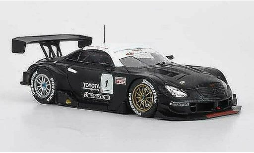 Lexus SC 430 1/43 Ebbro No.1 Tom's Testfahrzeug J.Wakisaka / A.Lotterer Super GT500 2007 diecast model cars