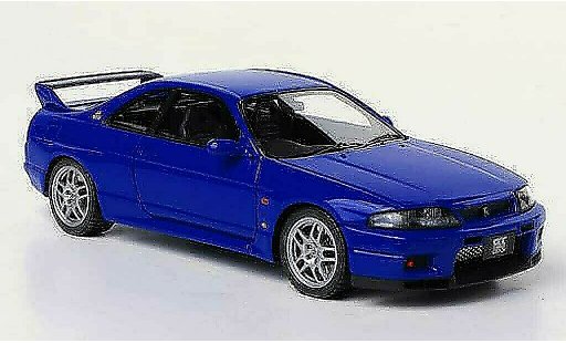 Nissan Skyline R33 1/43 HPI GT-R V-Spec LM Limited () blue RHD diecast model cars